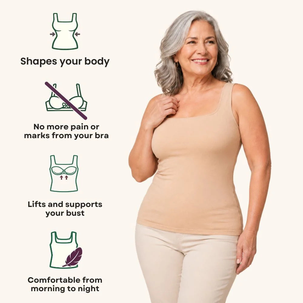 Built-In Bra Comfort Shaper Tank